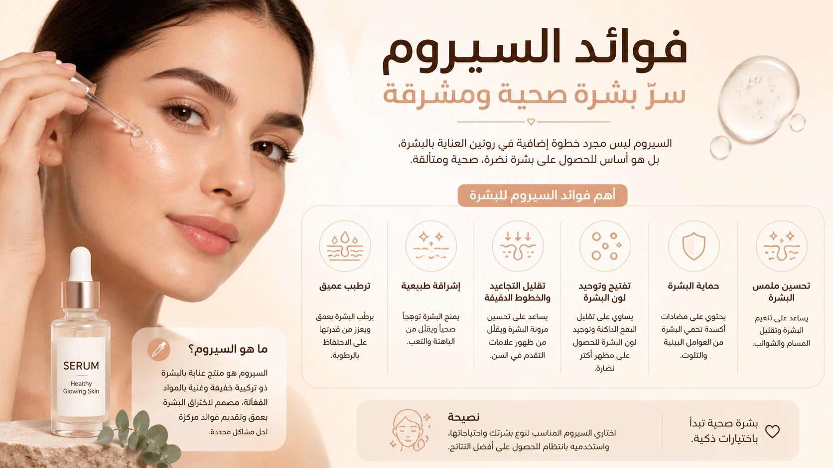 فوائد سيروم فيتامين سي للبشرة: دليل شامل 2026 | [yaseen.shop]
