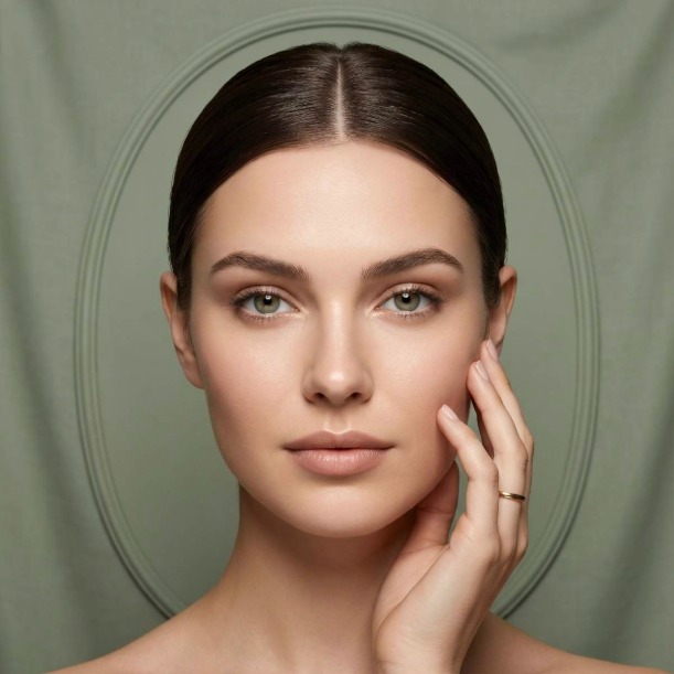 Natural cosmetics model